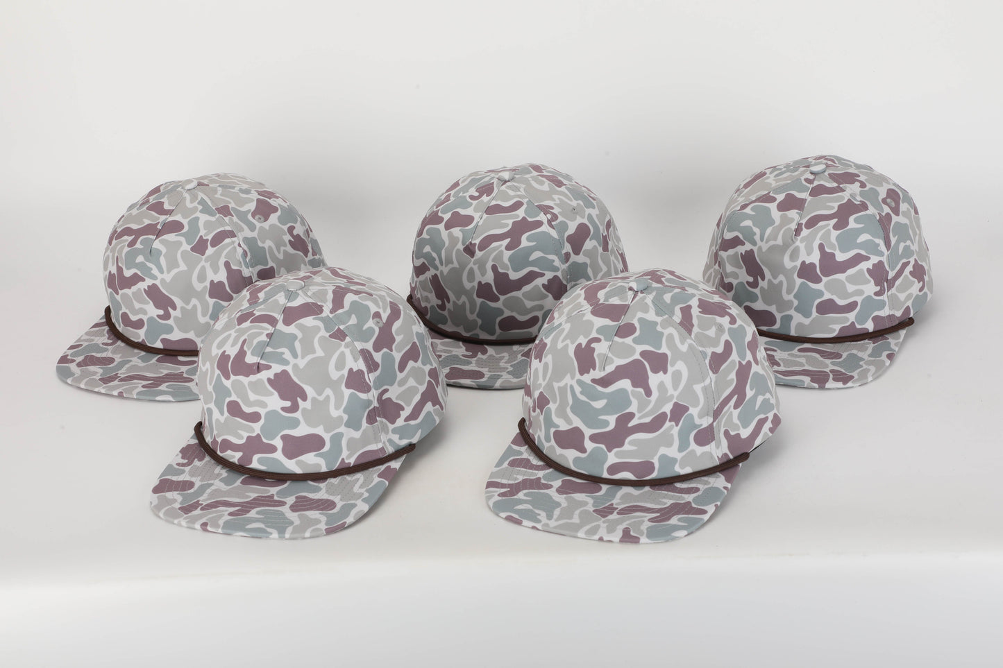 Old School Camo Rope Cap